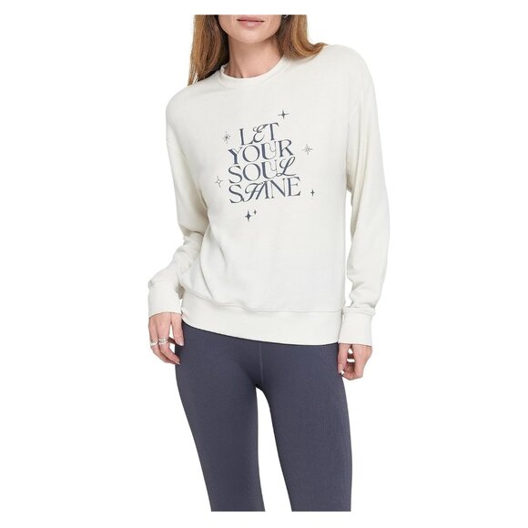 Spiritual Gangster Women's Soul Shine Savasana Pullover, Size XS - Picture 1 of 7